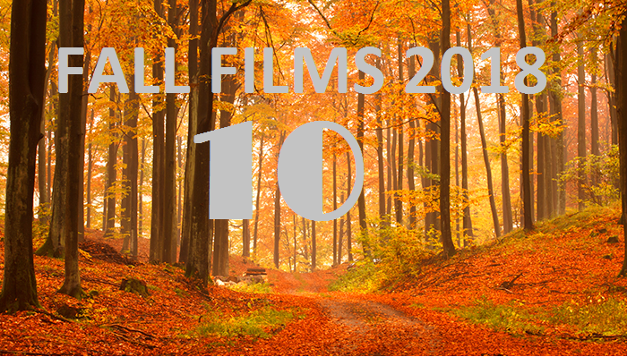 10 nejočekávanějších filmů podzimu 2018